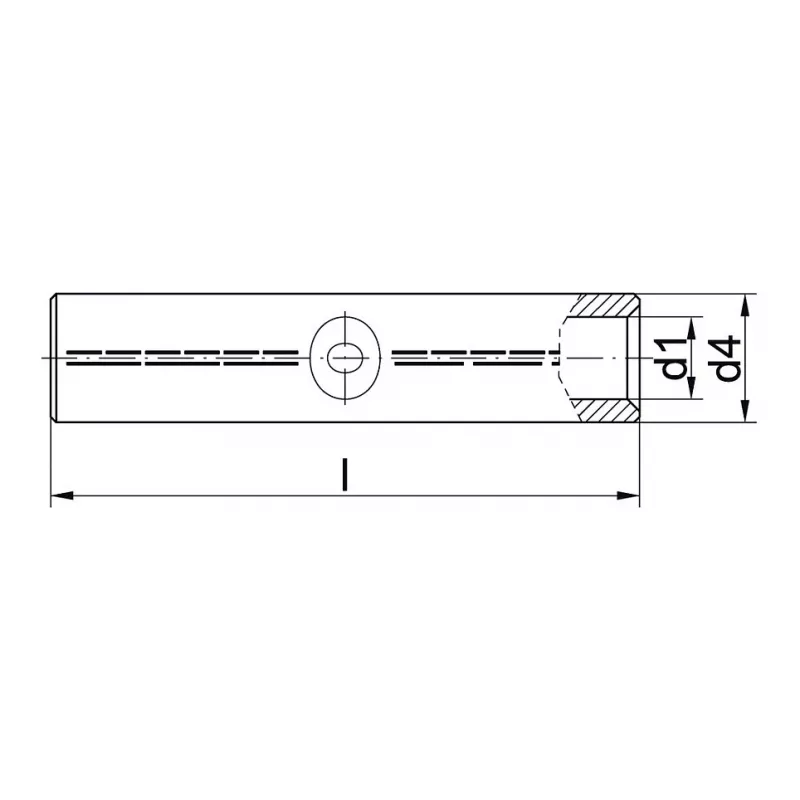 Klauke 228R Aluminum Compression Joint 95 mm² Crimp Connector