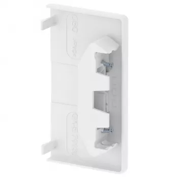 OBO BETTERMANN GK-E70130RW End Piece 70x130mm PVC Pure White RAL9010 6274570