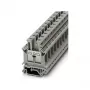 Phoenix 3006043 UK 16 N Feed-Through Terminal Block, Screw Connection, 16 mm², 1000 V, 76 A, Grey