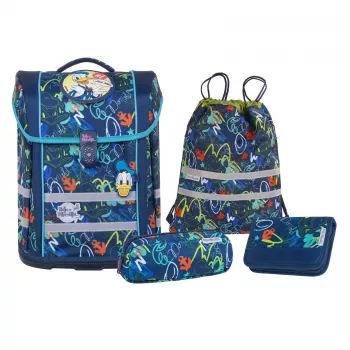 McNeill PERFECTO 5-Piece School Satchel Set Donald Duck
