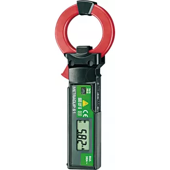 GMC Instruments METRACLIP 61 Digital AC Leakage Clamp Meter, 0.001 mA to 300 A, True RMS, 40 mm Jaw