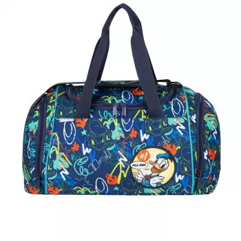 McNeill Donald Duck Sports Bag Blue Multicolour 17L Polyester Kids Gym Sack