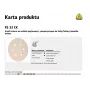 KRAUSE KLINGSPOR PS 33 CK 150 mm P60 GLS3 Multi-Hole Abrasive Discs, 100 Pack