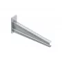 NIEDAX KTAS400 Heavy-Duty Wall Cantilever Bracket 145x430mm Hot-Dip Galvanized