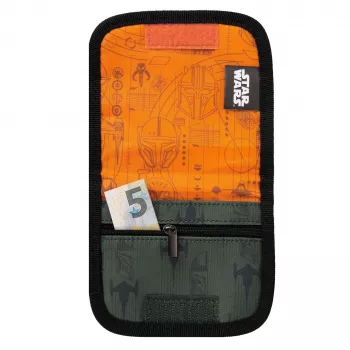 McNeill Star Wars The Mandalorian Chest Pouch – Black & Grey