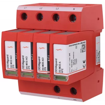 DEHNguard DG M TNS ACI 275 FM Type 2 Surge Arrester 4-Pole 275V