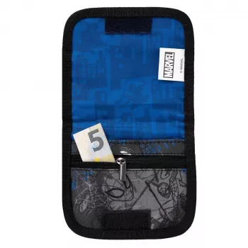 McNeill Marvel Spider-Man Chest Pouch with ID Window, Red/Blue