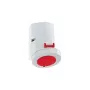 BALS 1155 Wall-Mounted Receptacle 32A 5-Pole 400V 6h IP67 Red/Grey