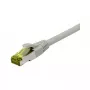 Synergy21 CAT6A S/FTP Patch Cable RJ45, 0.15m, Grey, LSZH, Ultraflex, 500MHz, 10Gbps