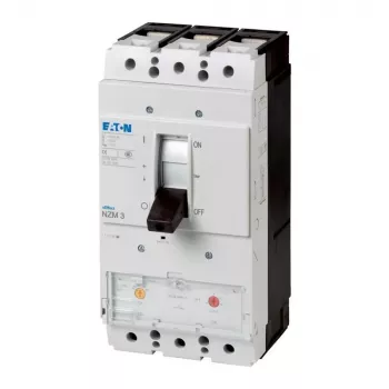 EATON NZMH3-A400 3-Pole 400A Electronic Circuit Breaker, 50kA Breaking Capacity, Adjustable Protection