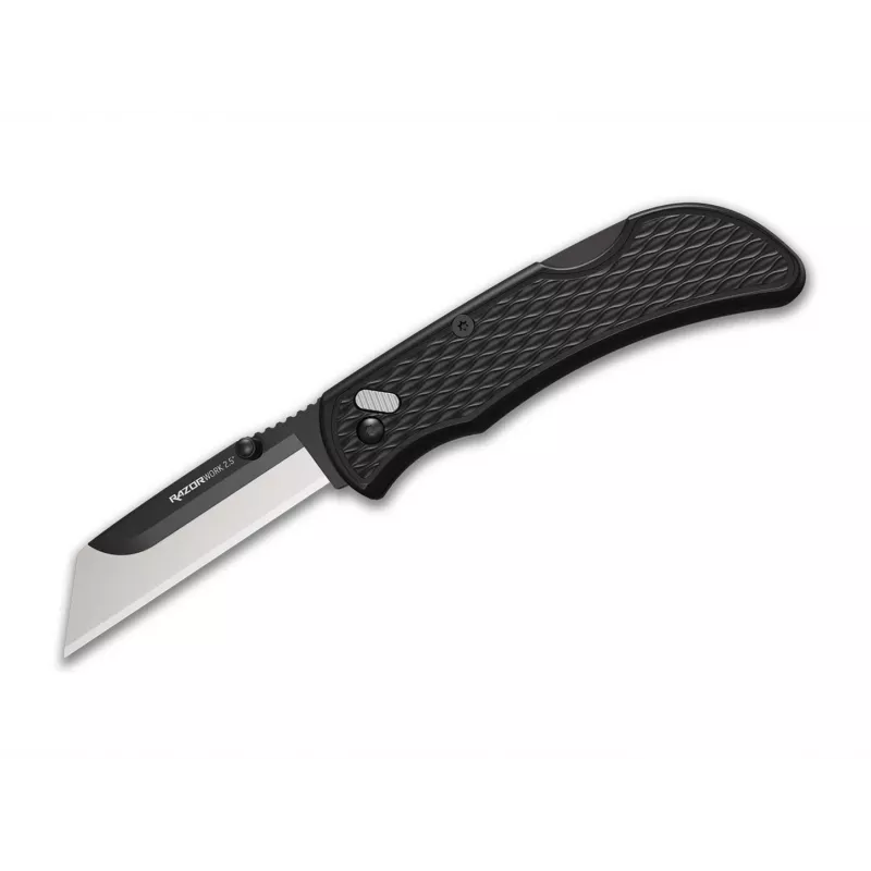 Outdoor Edge RazorWork 250 Black Replaceable Blade Utility Knife with 6 Blades