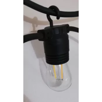 SYNERGY21 S21-LED-001138 LED Retrofit Bulb S14 E27 Warm White 1.5W for String Lights