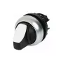 Eaton M22-WRK Selector Switch Actuator, 3-Position, Maintained, Black, Titanium Bezel, IP69K