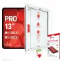 E.V.I. DISPLEX Tablet Real Glass Screen Protector for Apple iPad Pro 13 (2024/2025) - 9H Tempered Glass, Ultra-Clear, 2.5D Rounded Edges, Oleophobic Coating, Bubble-Free Installation