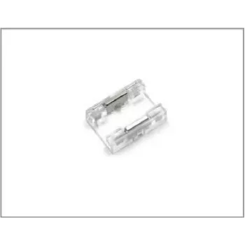 SYNERGY21 S21-LED-003F240175 COB LED Strip Connector, Single Color, 8mm, IP20, Solderless Clip-on, 2-Pin, White