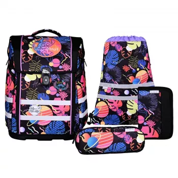 McNeill School Satchel Set PERFECTO 5-Piece Disney Stitch III