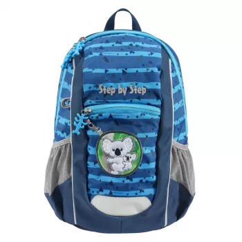 HAMA Step by Step Kiga Maxi Koala Coco Kindergarten Backpack, 5 L, Recycled Polyester, Padded Straps, Reflective, PFC-Free