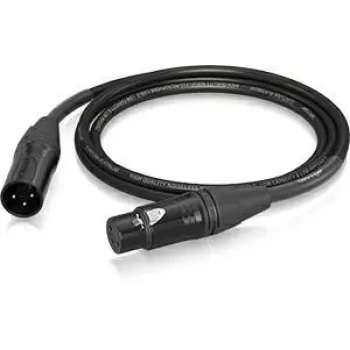 Behringer PMC-150 XLR Female to XLR Male Microphone Cable 1.5m Black