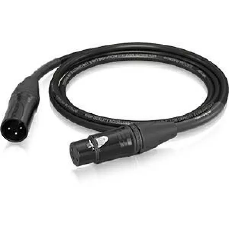Behringer PMC-150 XLR Female to XLR Male Microphone Cable 1.5m Black