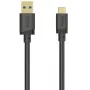 USB-A to USB-C Cable, 5 Gbps, 3m, Black