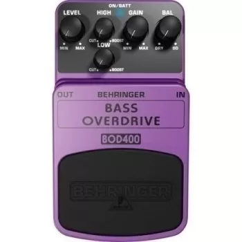 Behringer BOD400 Bass Overdrive Distortion Effects Pedal