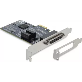 DELOCK CAN 2.0 / CAN FD PCIe Interface Card, 2 x D-Sub 9 Pin, up to 8 Mbps, with Isolation and Surge Protection