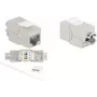 LogiLink NK4067 Cat.8.1 Keystone Jack, STP, Tool-Free, RJ45 Female, 40G, 2000 MHz, Class I, Zinc Die-Cast, 1 Pack