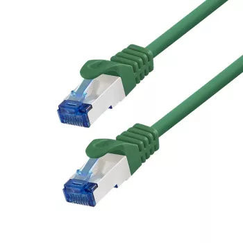 LogiLink Cat.6A S/FTP LSZH Patch Cable, CCA, Green, 5 m, EconLine