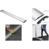 LogiLink Floor Cable Cover, Aluminium & ABS, 754 x 139 x 22 mm, Cut-to-Length, Silver