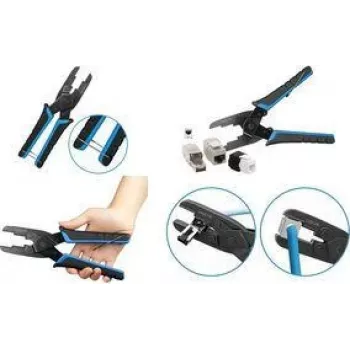 LogiLink WZ0081 Parallel Crimping Tool for Keystone Jacks and Field Connectors