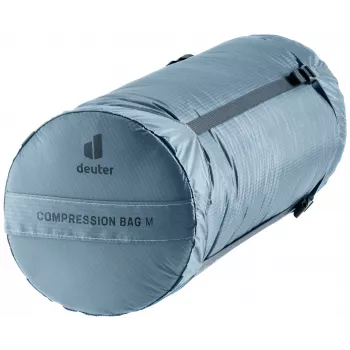 DEUTER Compression Sack M atlantic - 18L Ripstop Nylon Stuff Sack with 4-Strap Compression