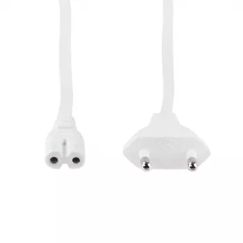 LogiLink CP195W Power Cable CEE 7/16 to IEC C7 White 10 m
