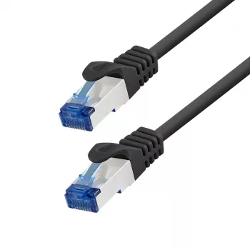 LogiLink Cat.6A S/FTP Patch Cable, CCA, LSZH, Black, 5m, EconLine