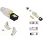 LogiLink MP0085 Field Assembly Cat.8.1 RJ45 Plug, Shielded, Extra Short