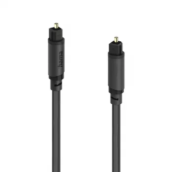Toslink Optical Audio Cable 5m – Digital S/PDIF Fiber Optic Cord for Home Theater, Soundbar, TV, Game Console – Black PVC Jacket, Male to Male