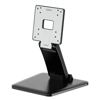 LogiLink BP0224 Monitor Stand for Touch Screens 17-27 inch, 6.5kg Load, VESA 75/100, Tilt -90° to +90°