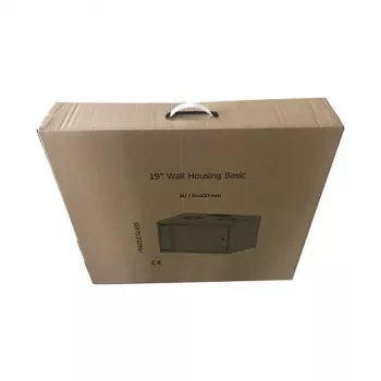 EFB Elektronik BASIC 15U Wall-Mount Network Cabinet, 19 inch, 450mm Depth, Black RAL 9005