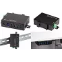 LogiLink USB 3.0 Industrial 4-Port Metal Hub with DIN Rail Mount
