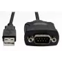 Fujitsu USB to Serial Adapter Cable RS-232 DB9 1.8 m Black