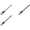 LogiLink Cat 8.1 S/FTP Patch Cable, RJ-45 Male to RJ-45 Male, 3 m, 40 Gbps, 2000 MHz, Halogen-Free, Light Grey RAL 7035