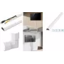 LogiLink Aluminium Cable Channel 1100x33x18 mm White Self-Adhesive