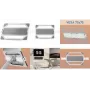 LogiLink BP0212 Universal Laptop Holder for Monitor Arms, Silver