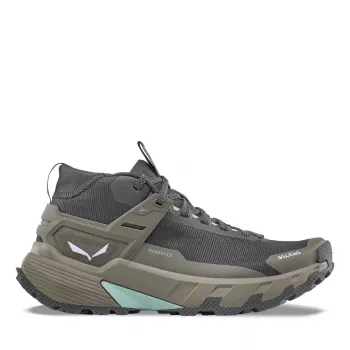 Salewa Pedroc 2 Mid PTX Women's Hiking Boots - Black Out/Bungee Cord - UK 4 (EU 36.5)