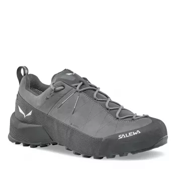 Salewa Wildfire Leather 2 GTX Men's Approach Shoes Black Out/Puma UK 9