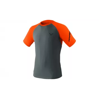 Salewa Men's Dynafit Alpine Pro Short Sleeve Running T-Shirt - Cinder, Size L