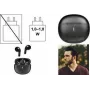 LogiLink Bluetooth TWS Earbuds, IPX4 Water-Resistant, Touch Control, USB-C Charging Case, Black
