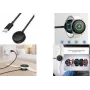 LogiLink PA0381 Wireless Induction Charging Cable for Samsung Galaxy Watch, Black, 1 m