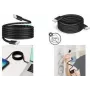 LogiLink CU0231 Magnetic USB-C Data & Charging Cable, 1m, Black, 100W PD, USB 2.0
