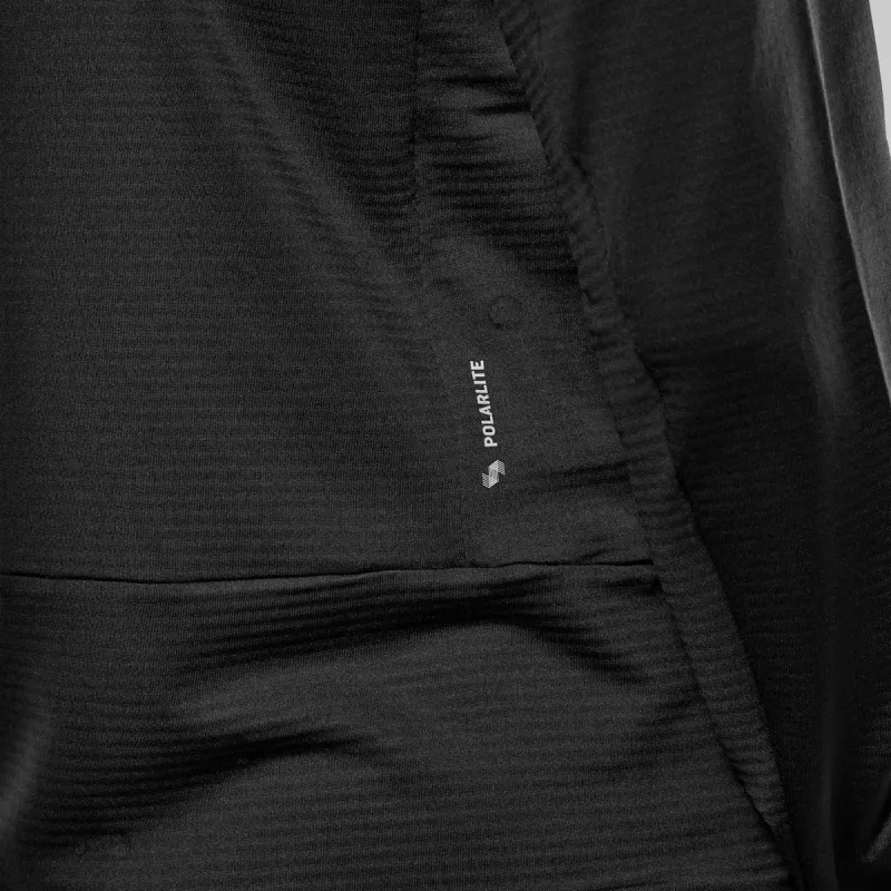 Salewa Men's Puez Altavia Hooded Fleece Jacket - Black Out - Size L