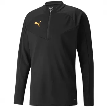 PUMA Men's individualFINAL 1/4 Zip Training Top Black